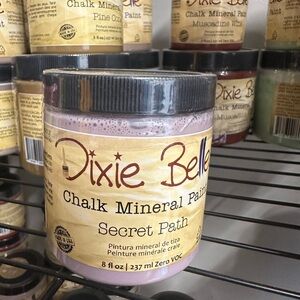 Dixie Belle Secret Path Chalk Mineral Paint - light purple.  NEW